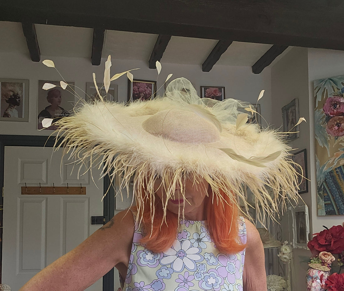 Large feather hatinator